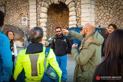 Ciaspolata di Castel Del Monte, ultima tappa Ciaspe
