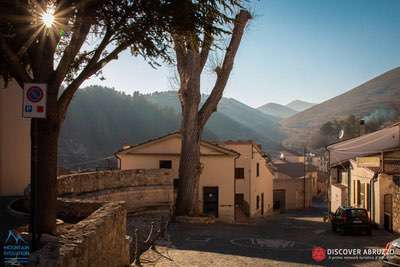 Ciaspolata di Castel Del Monte, ultima tappa Ciaspe