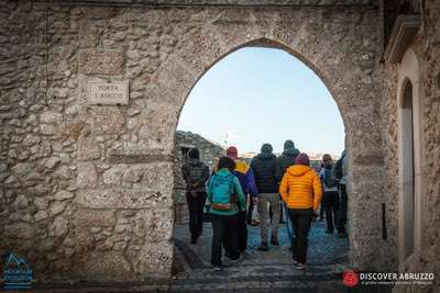 Ciaspolata di Castel Del Monte, ultima tappa Ciaspe