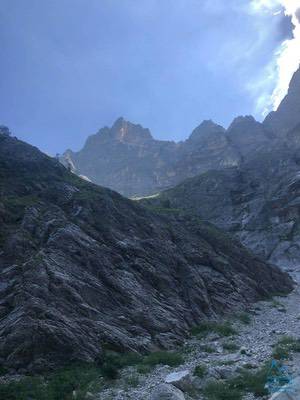 Fondo della Salsa, a nord del Monte Camicia