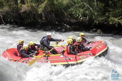 Via Corda Alpina alle Mottets e Rafting in Valle D