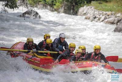 Via Corda Alpina alle Mottets e Rafting in Valle D