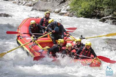 Via Corda Alpina alle Mottets e Rafting in Valle D