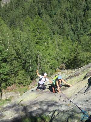 Via Corda Alpina alle Mottets e Rafting in Valle D