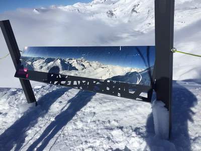 Freeride a La Thuile, in Valle D