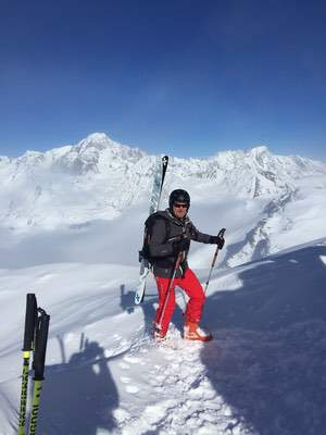 Freeride a La Thuile, in Valle D
