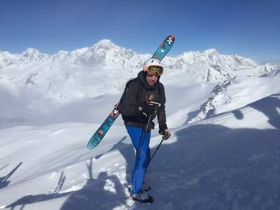 Freeride a La Thuile, in Valle D