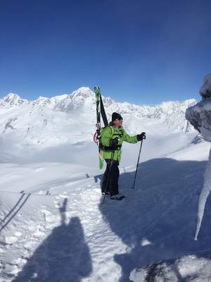 Freeride a La Thuile, in Valle D