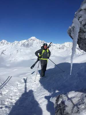 Freeride a La Thuile, in Valle D