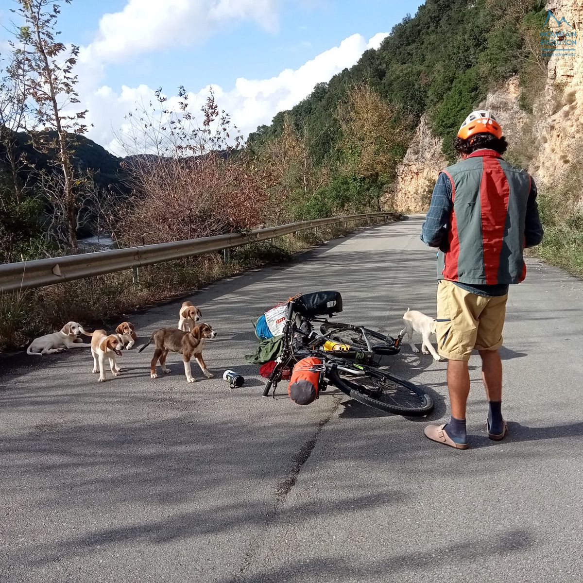 Il teorema di Pita-Gyros - Arrampicare in Grecia Un viaggio in bicicletta per Arrampicare in Grecia