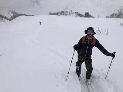 Non ci si stanca mai di sciare nello Svaneti (Georgia)