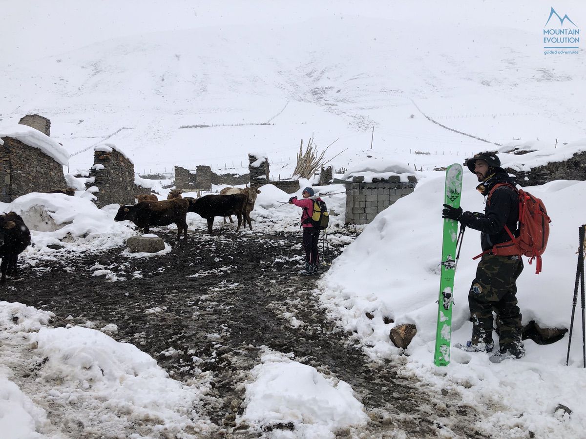 Siamo tornati per sciare a Mestia sul Caucaso in Georgia - il racconto del nostro viaggio scialpinismo 2020