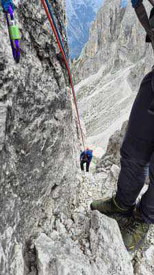 Via Dulfer ai Cadini di Misurina